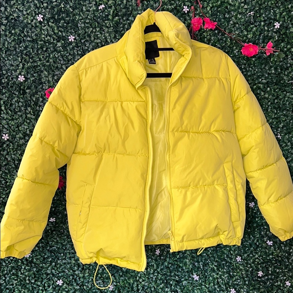 Yellow Puffer Jacket